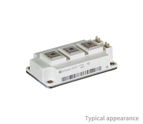 FF450R12KT4 The Infineon FF450R12KT4 is an IGBT module designed for high-power applications. It features RoHS3 compliance and an MSL 1 rating.