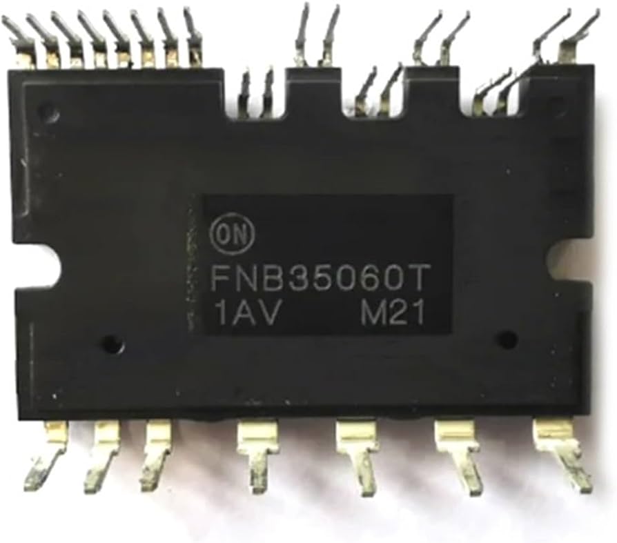 FNB33060T6S FNB33060T6S is a 30 A, 2500 Vrms IGBT 3 Phase Inverter Module from On Semiconductor. It comes in a 27-PowerDIP Module with through hole mounting.