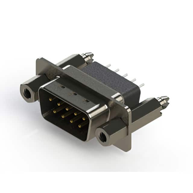 627-009-621-057 627 SERIES VERTICAL D-SUB PLUG C