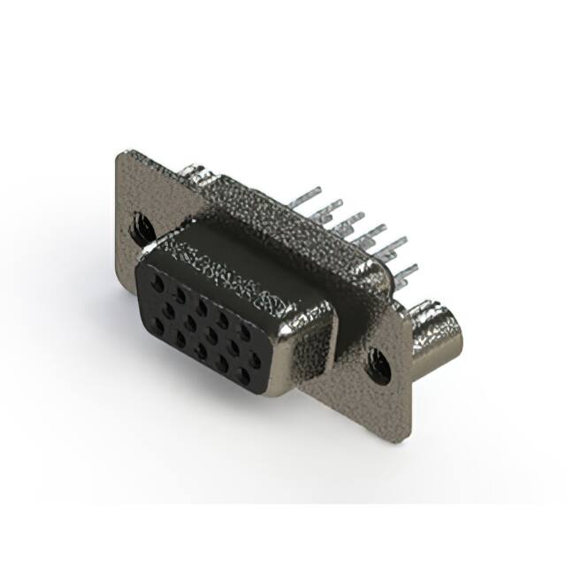 638-015-230-069 CONN D-SUB HD RCPT 15P VERT SLDR