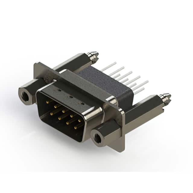627-009-371-257 CONN D-SUB PLUG 9POS VERT SLDR