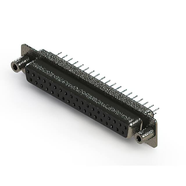 628-037-220-048 CONN D SUB RCPT 37POS VERT METAL