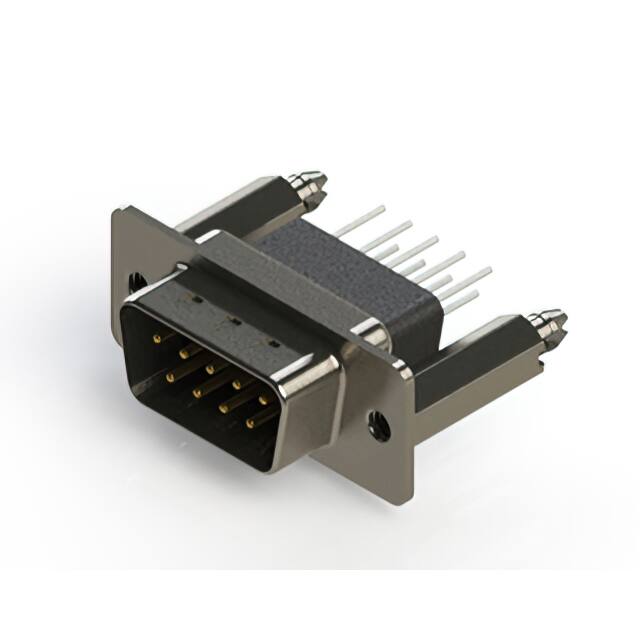 627-009-671-256 CONN D-SUB PLUG 9POS VERT SLDR