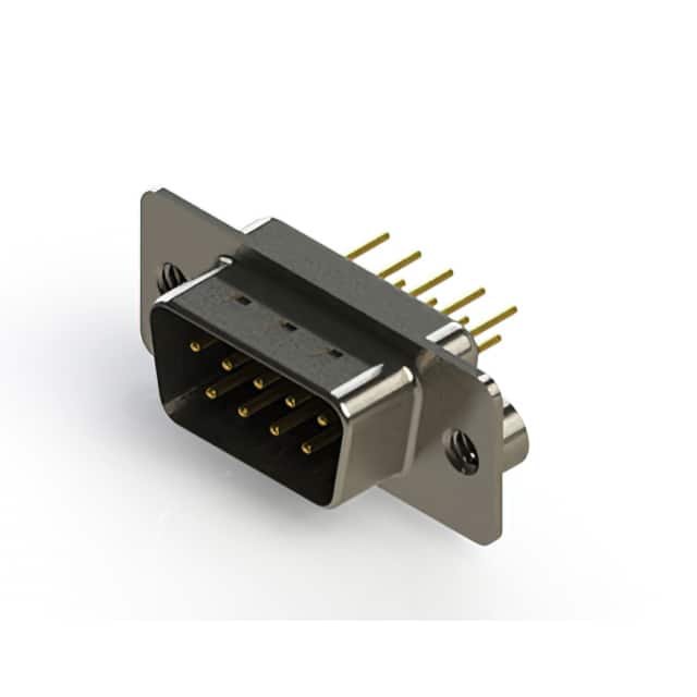 627-M09-220-BT2 627M SERIES VERTICAL D-SUB PLUG