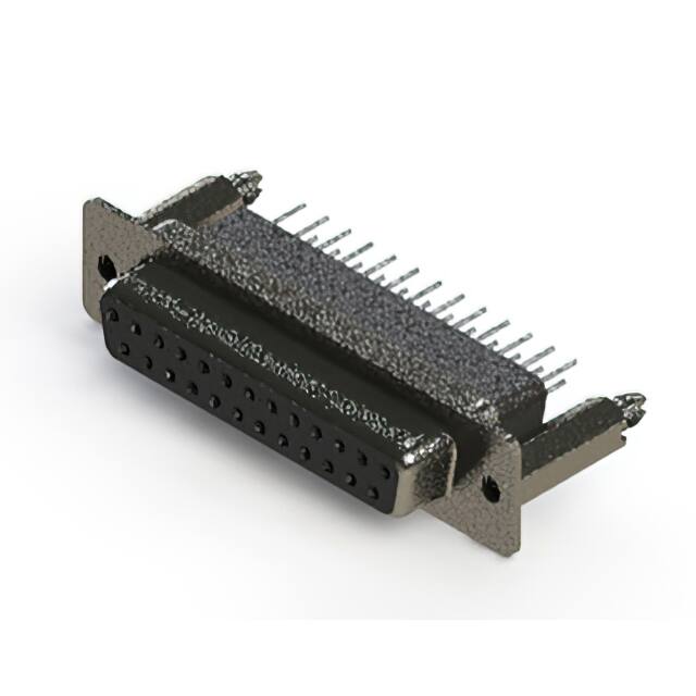 628-025-261-056 CONN D-SUB RCPT 25POS VERT SLDR