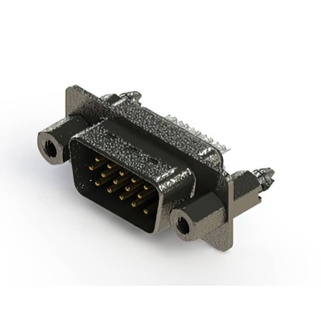 637-015-232-047 637 SERIES VERTICAL D-SUB PLUG C