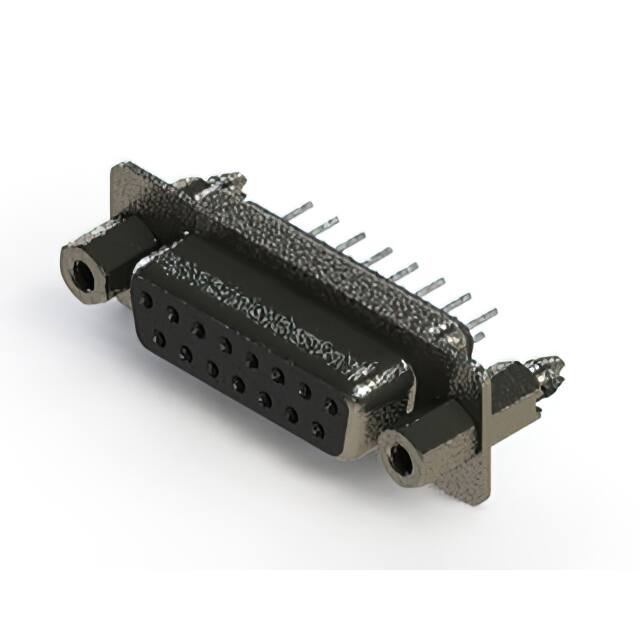 628-015-620-067 CONN D-SUB RCPT 15POS VERT SLDR