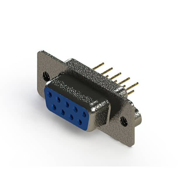 628-M09-221-LT2 628M SERIES VERTICAL D-SUB RECEP