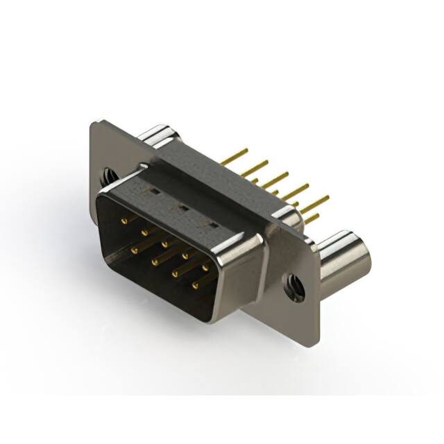 627-M09-220-WT3 627M SERIES VERTICAL D-SUB PLUG