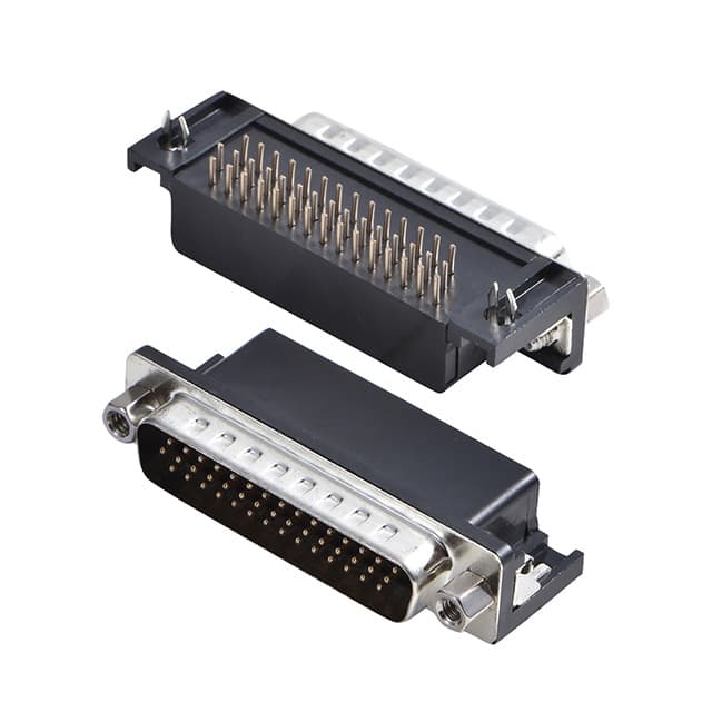 A-HDS 44 A-KG/T CONN D-SUB HD PLUG 44P R/A SLDR