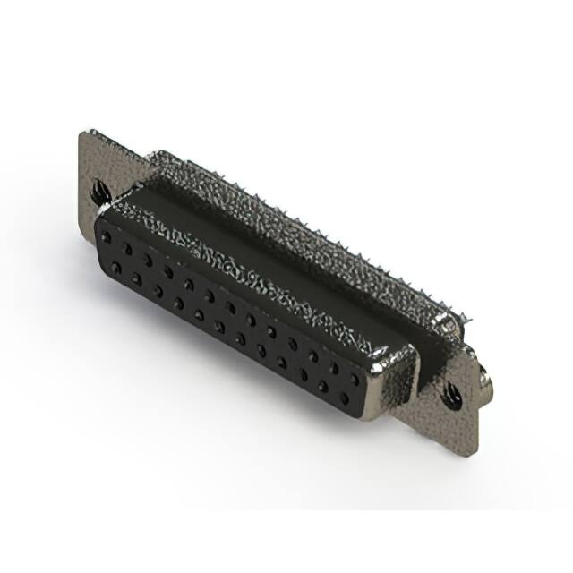 628-025-622-042 CONN D SUB RCPT 25POS VERT METAL