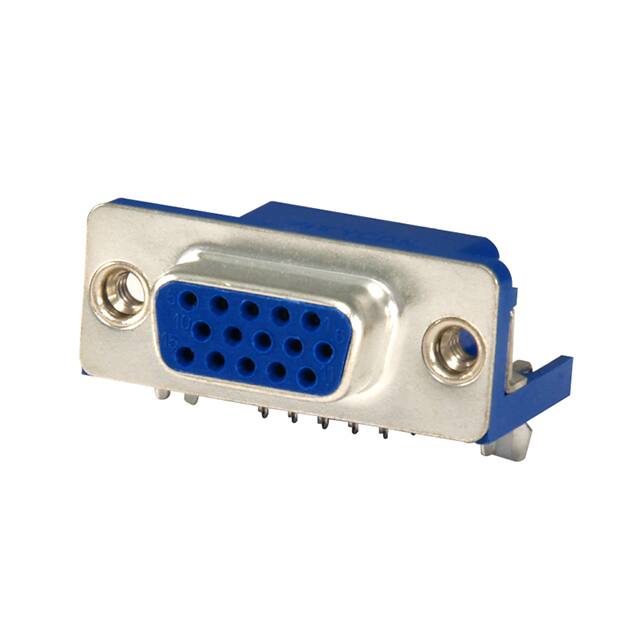 K61X-E15S-N-VESA CONN D-SUB HD RCPT 15P R/A SLDR