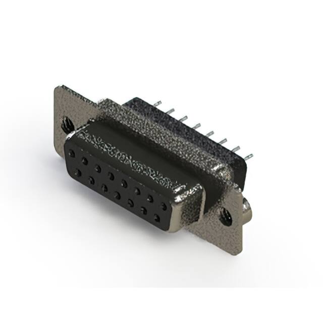 628-015-228-262 CONN D-SUB RCPT 15POS VERT SLDR
