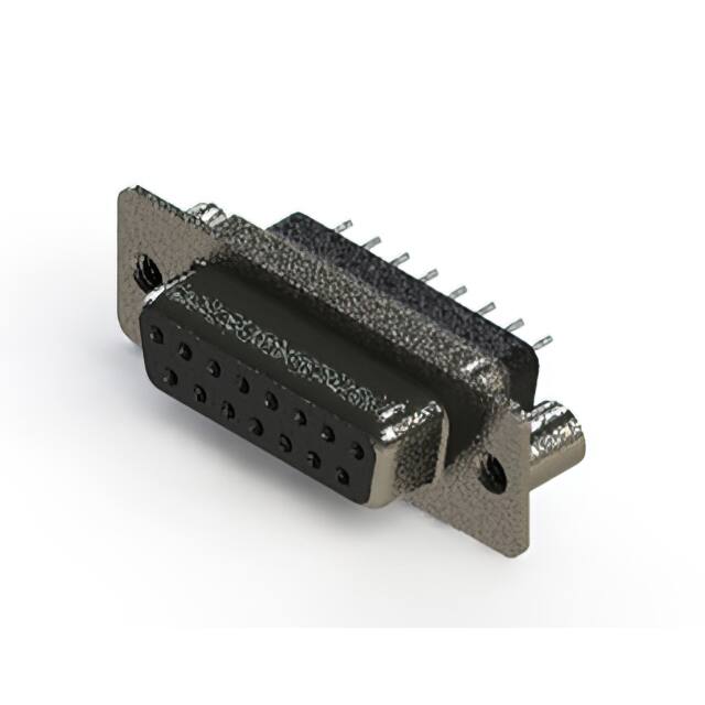 628-015-228-249 CONN D-SUB RCPT 15POS VERT SLDR
