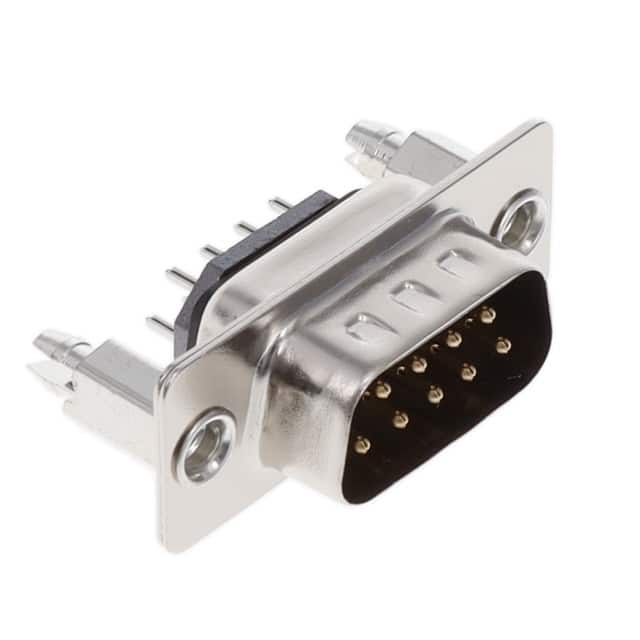 KF85X-ED-9P-BR CONN D-SUB PLUG 9POS VERT SLDR