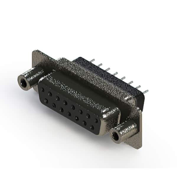 628-015-228-268 CONN D-SUB RCPT 15POS VERT SLDR