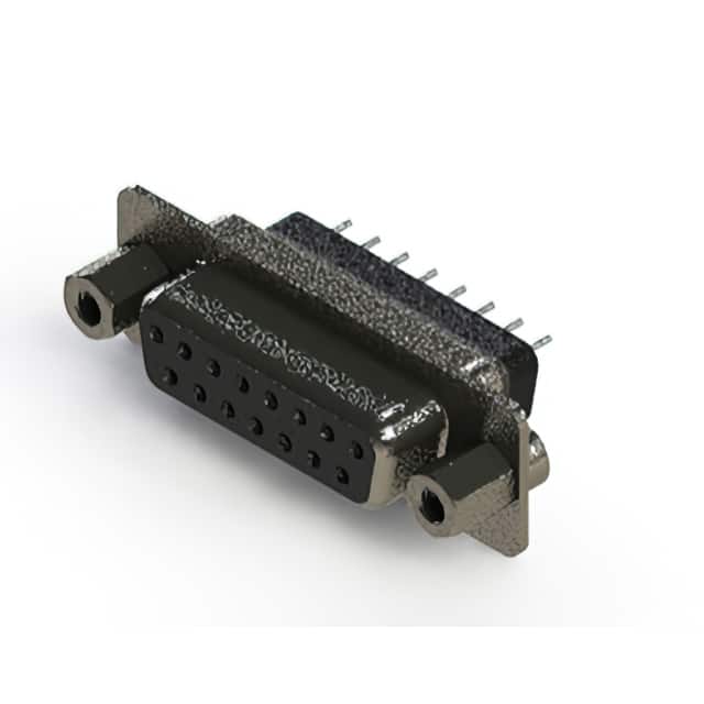 628-015-228-063 CONN D-SUB RCPT 15POS VERT SLDR
