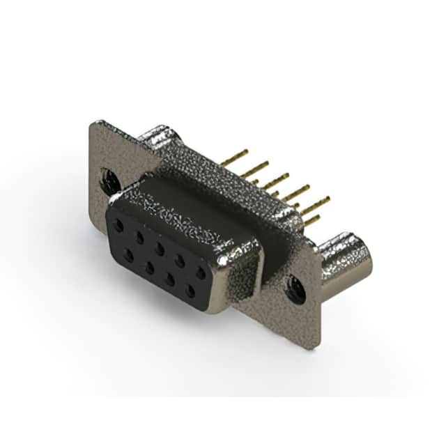 628-M09-221-BT3 628M SERIES VERTICAL D-SUB RECEP