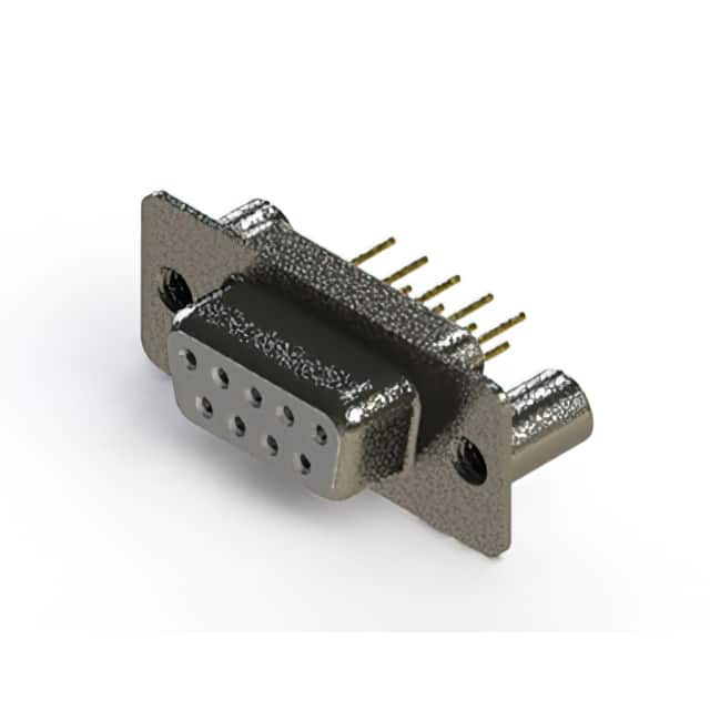 628-M09-221-WN3 628M SERIES VERTICAL D-SUB RECEP
