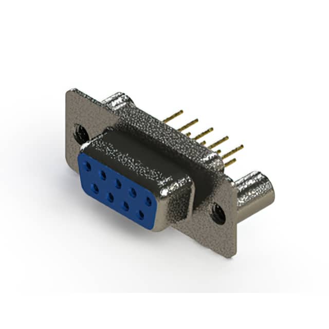 628-M09-221-LN3 628M SERIES VERTICAL D-SUB RECEP
