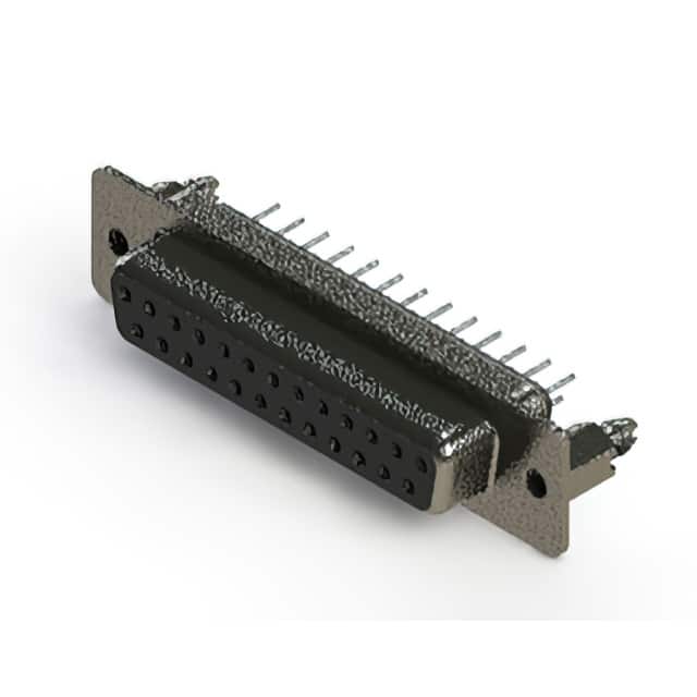 628-025-320-046 CONN D SUB RCPT 25POS VERT METAL