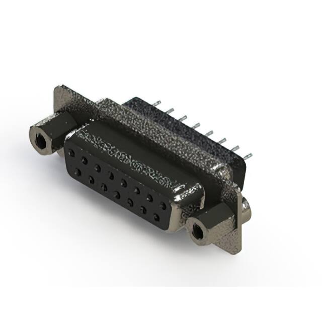 628-015-228-263 CONN D-SUB RCPT 15POS VERT SLDR