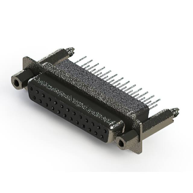 628-025-281-077 CONN D-SUB RCPT 25POS VERT SLDR