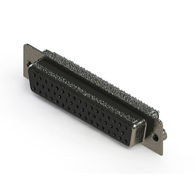 628-050-222-042 CONN D SUB RCPT 50POS VERT METAL