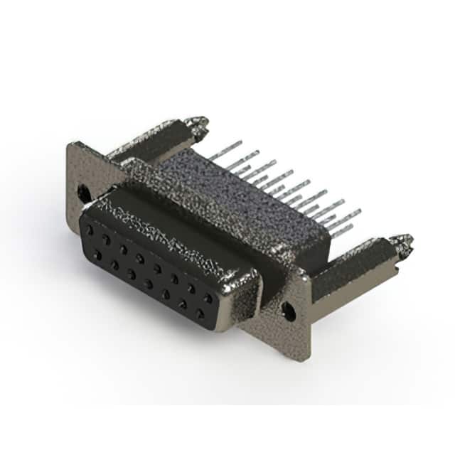 628-015-381-056 CONN D-SUB RCPT 15POS VERT SLDR