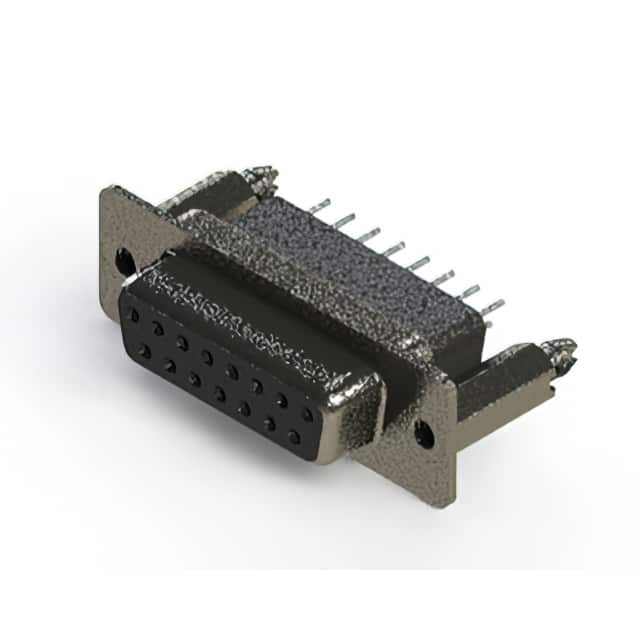 628-015-341-076 CONN D-SUB RCPT 15POS VERT SLDR