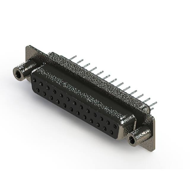 628-025-620-048 CONN D SUB RCPT 25POS VERT METAL