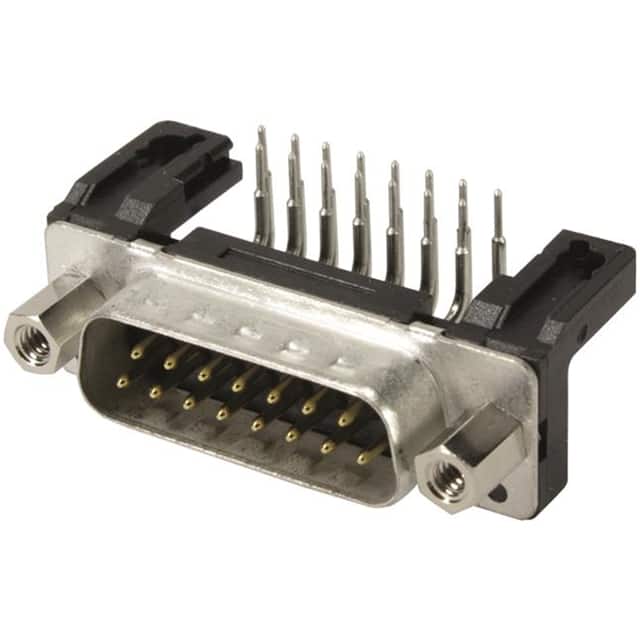 09662227802 CONN D-SUB PLUG 15POS R/A SLDR