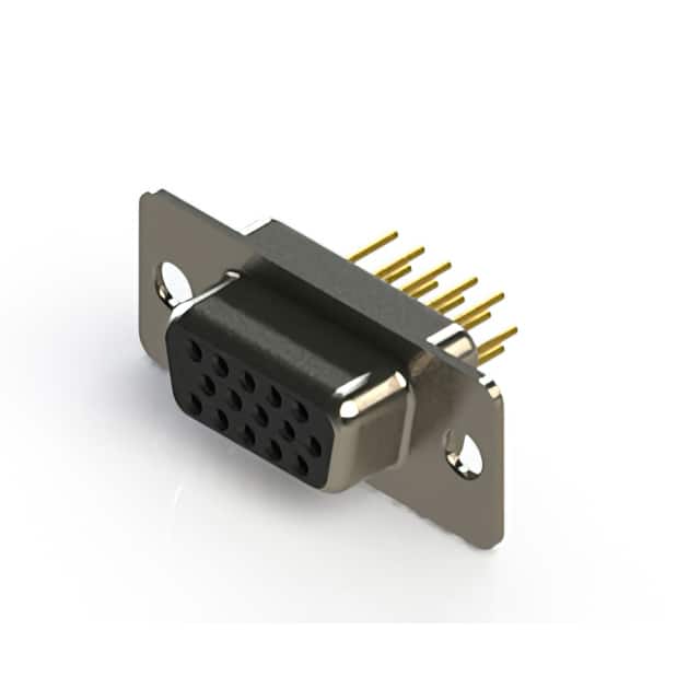 638-M15-230-BN1 638M SERIES VERTICAL D-SUB RECEP