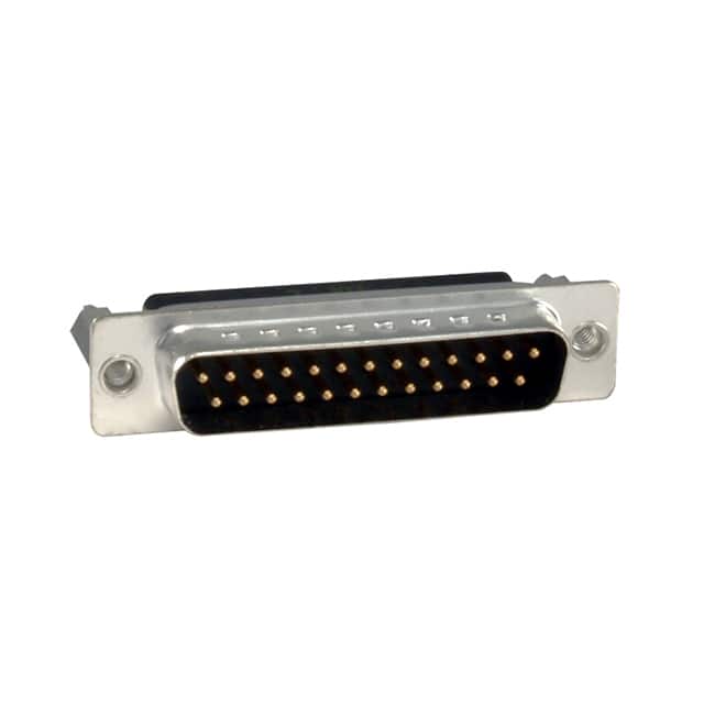 K88X-BD-25P-K CONN D-SUB PLUG 25POS VERT SLDR