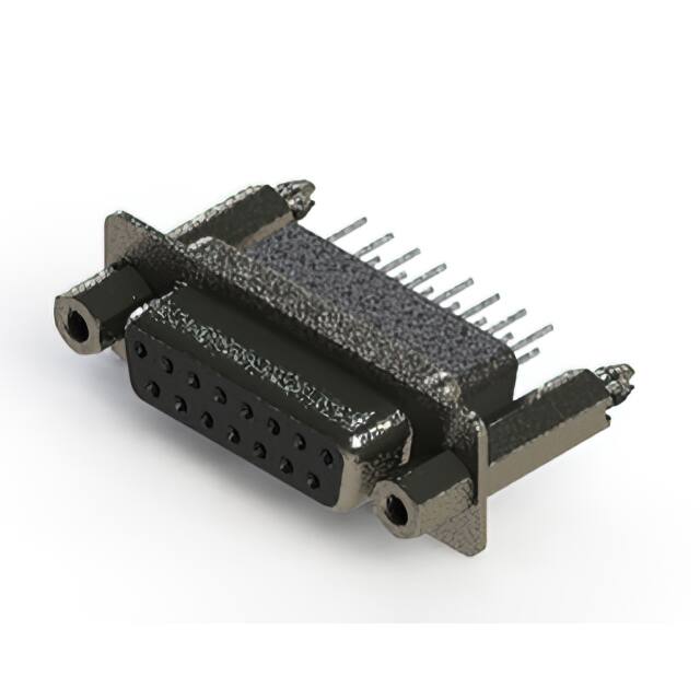 628-015-661-057 CONN D-SUB RCPT 15POS VERT SLDR