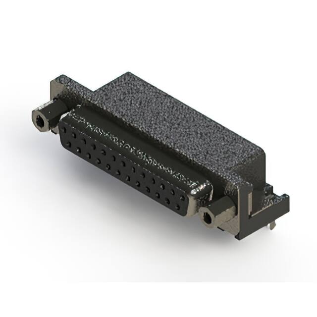 630-025-340-033 CONN D SUB RCPT 25POS R/A .370