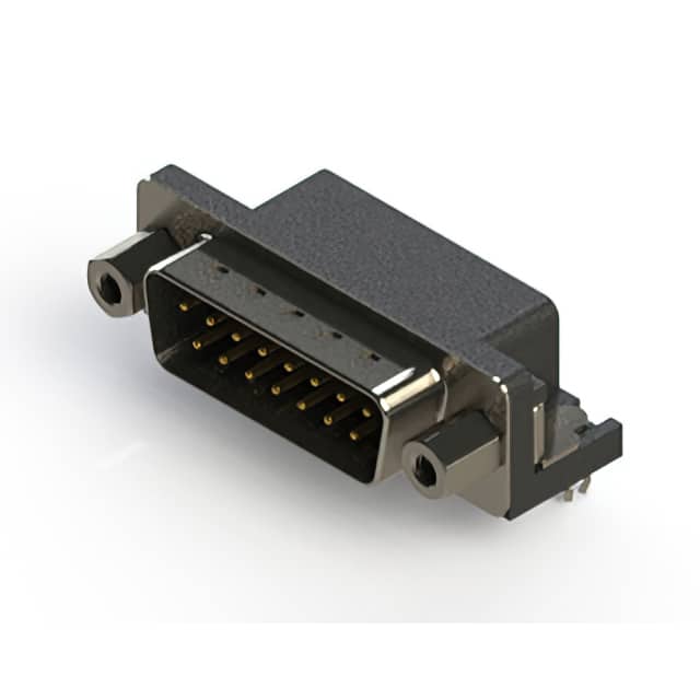 621-015-260-043 CONN D-SUB PLUG 15POS R/A SLDR