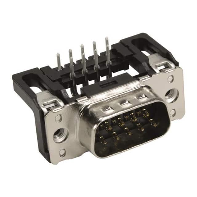 09651236802 CONN D-SUB PLUG 9POS R/A SLDR