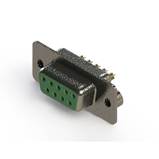 628-M09-222-GN2 628M SERIES VERTICAL D-SUB RECEP