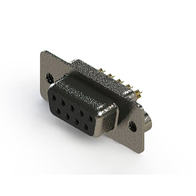 628-M09-222-BT2 628M SERIES VERTICAL D-SUB RECEP