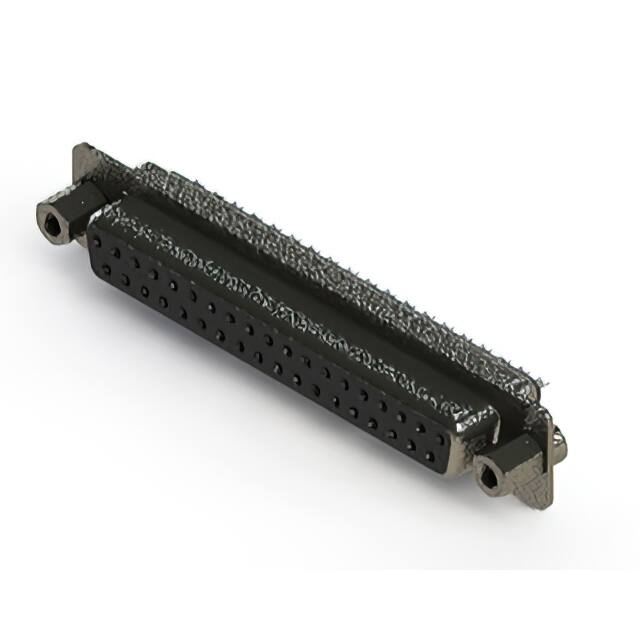 628-037-322-043 CONN D SUB RCPT 37POS VERT METAL