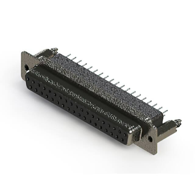 628-037-221-256 CONN D-SUB RCPT 37POS VERT SLDR