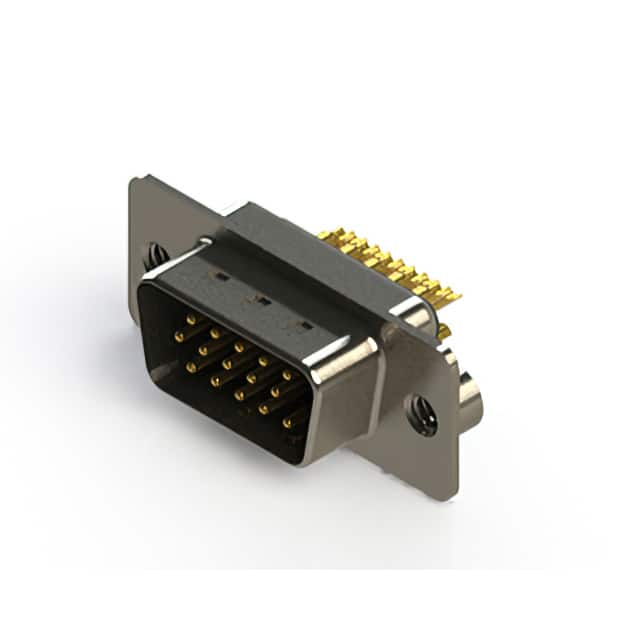 637-M15-232-BT2 637M SERIES VERTICAL D-SUB PLUG