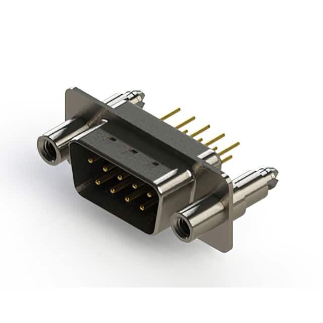 627-M09-220-BN6 627M SERIES VERTICAL D-SUB PLUG
