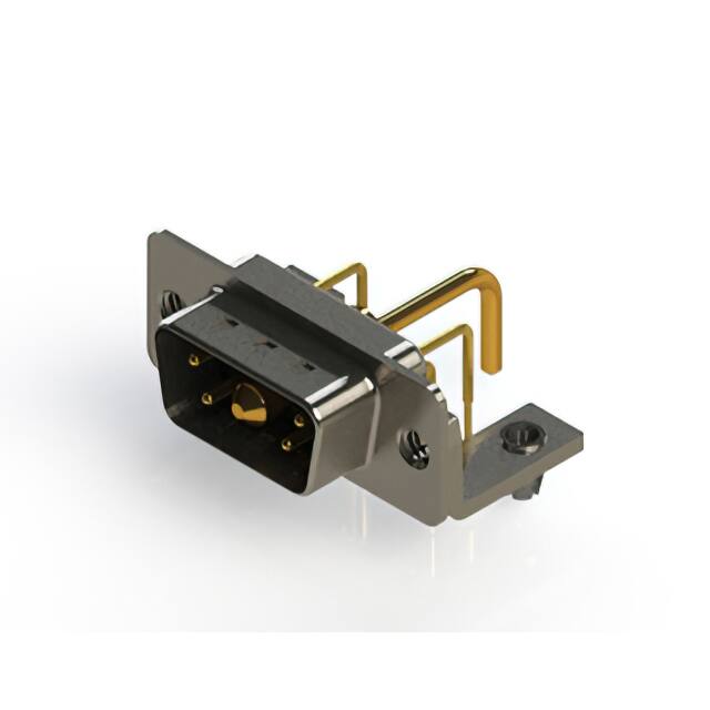 629-5W1-250-1TB CONN D-SUB PLUG 5POS R/A SLDR
