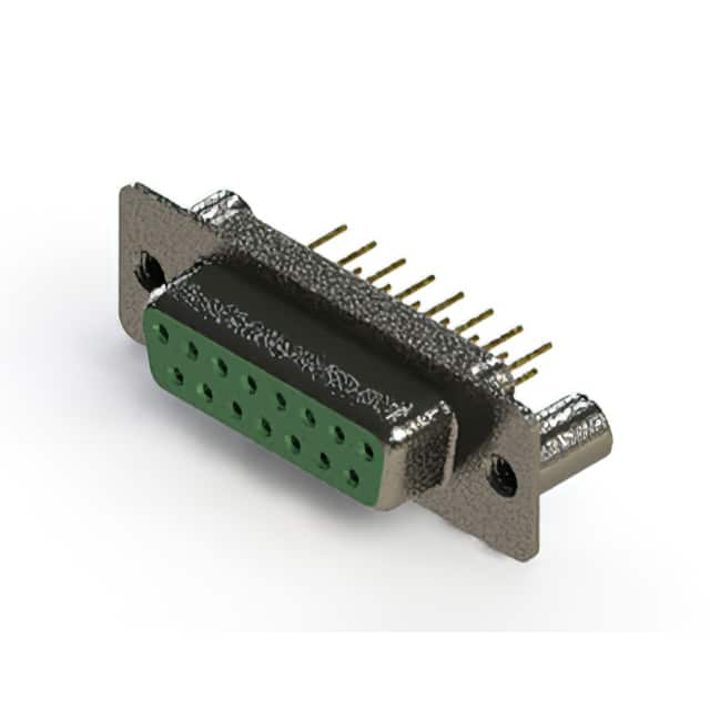 628-M15-221-GN3 628M SERIES VERTICAL D-SUB RECEP