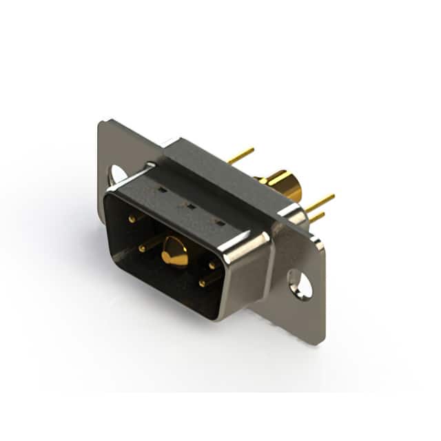 627-5W1-224-4N1 CONN D-SUB PLUG 5POS VERT SLDR