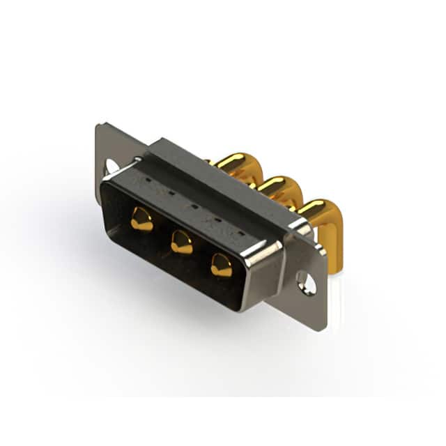 629-3W3-240-3T1 CONN D-SUB PLUG 3POS R/A SLDR