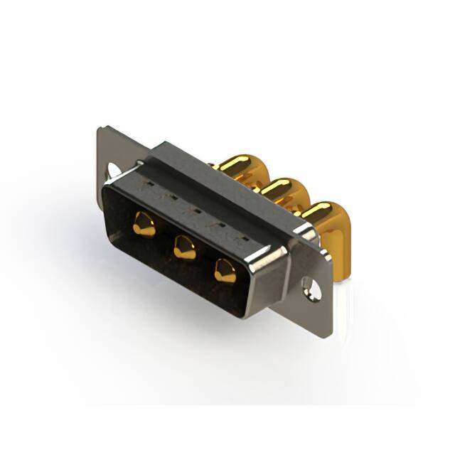 629-3W3-240-4T1 CONN D-SUB PLUG 3POS R/A SLDR