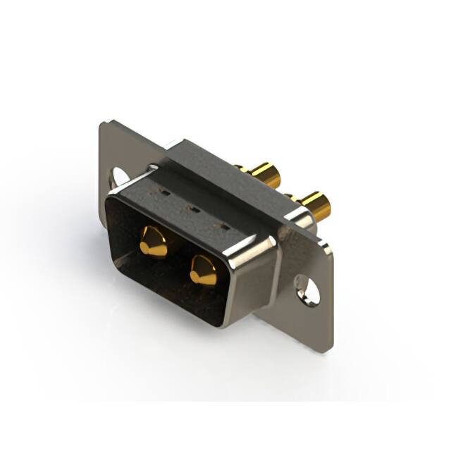 627-2W2-224-2N1 CONN D-SUB PLUG 2POS VERT SLDR